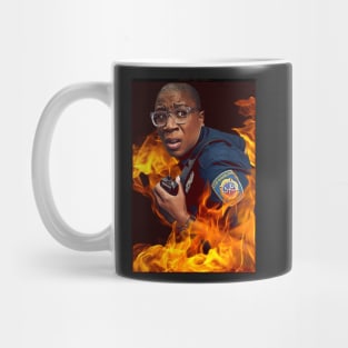 911 - Henrietta ‘Hen’ Wilson - Flames Mug